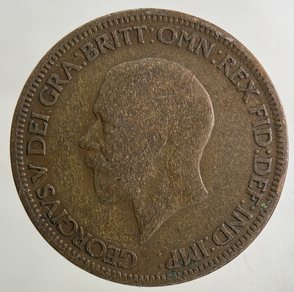 1929 George V Half - Penny Coin | Collectable Grade