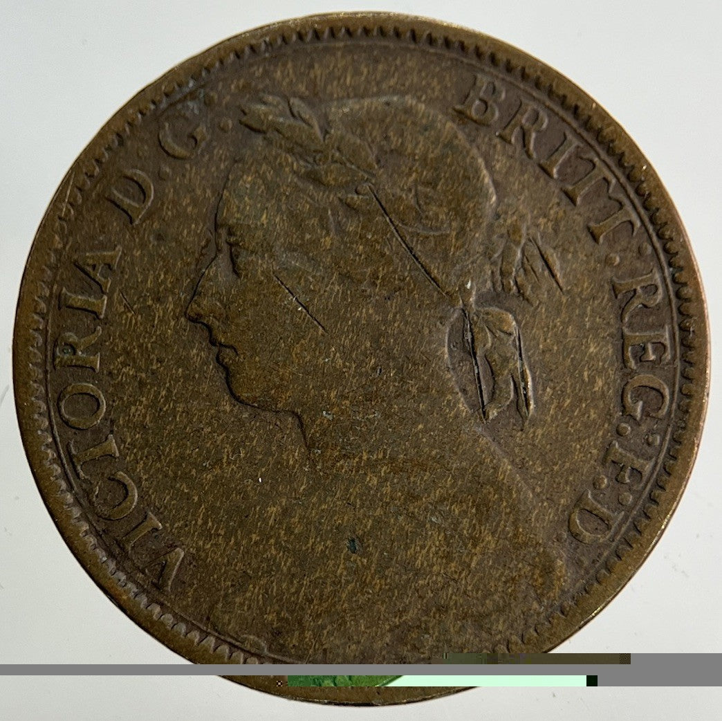 1884 Victoria Farthing Coin | Collectable Grade