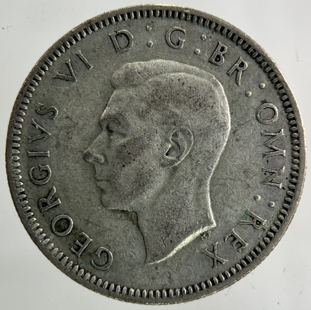 1943 George VI Shilling Silver Coin | Fine Collectable Grade