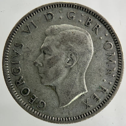1943 George VI Shilling Silver Coin | Fine Collectable Grade
