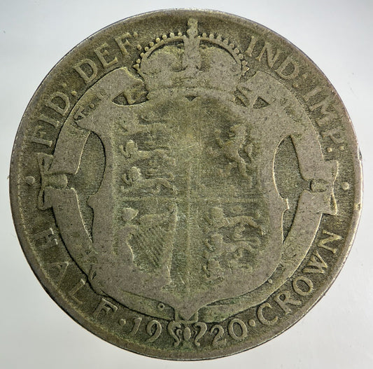 1920 George V Half - Crown Silver Coin | Collectable Grade