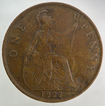 1927 George V One Penny Coin | Collectable Grade