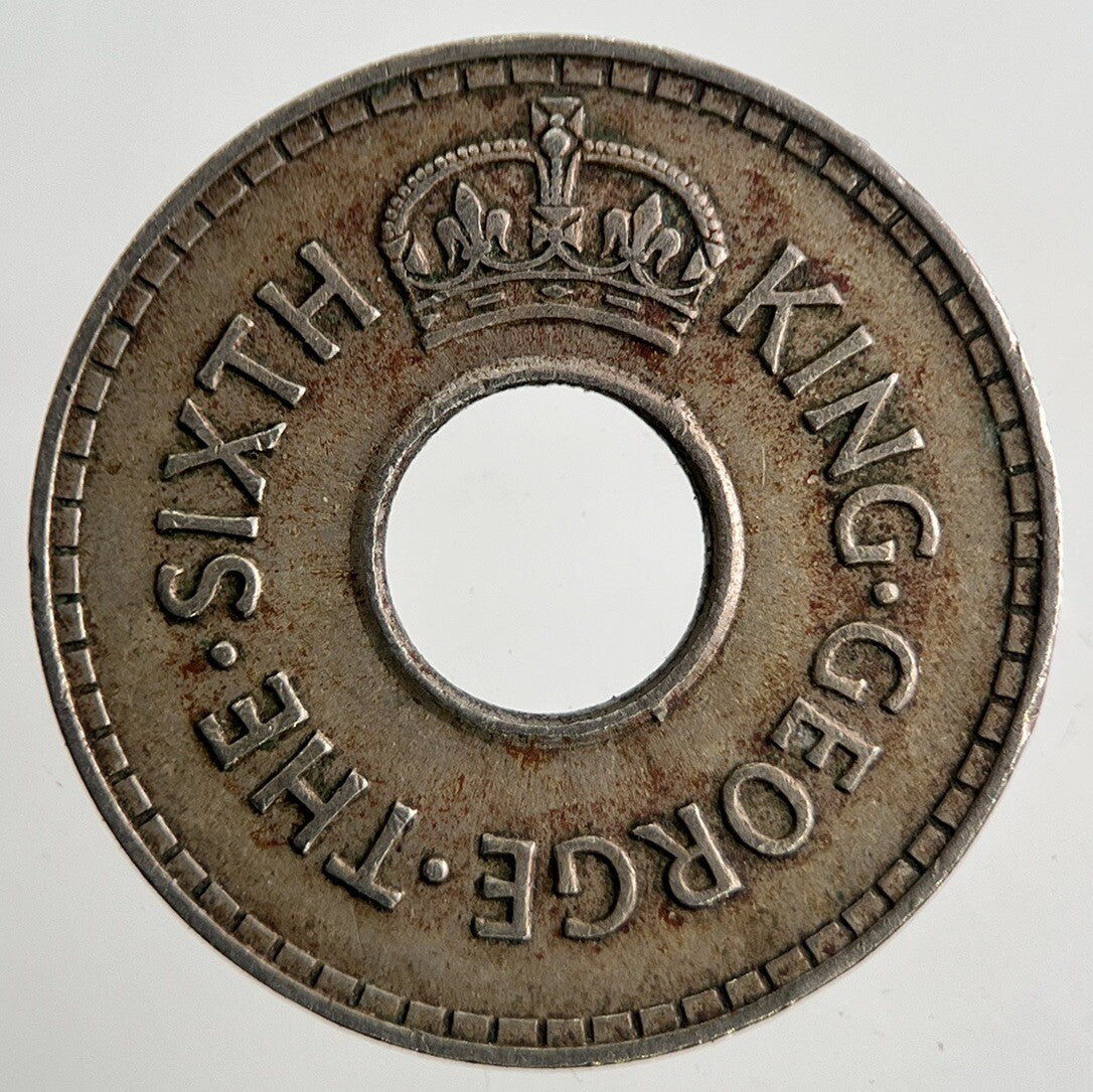 1951 Fiji Half - Penny Coin | Fine Collectable Grade | a9508