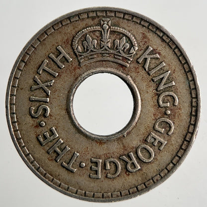 1951 Fiji Half - Penny Coin | Fine Collectable Grade | a9508