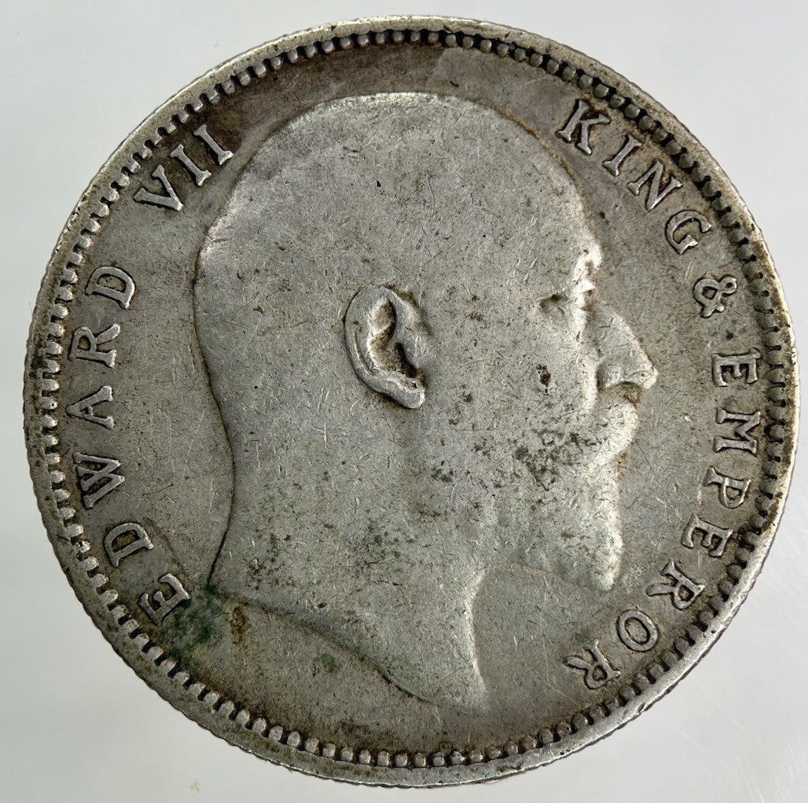 1906 India One 1 Rupee Silver Coin | Very High Grade