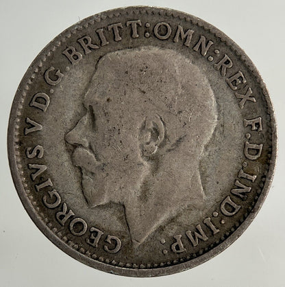 1918 George V Threepence Silver Coin | Fine Collectable Grade