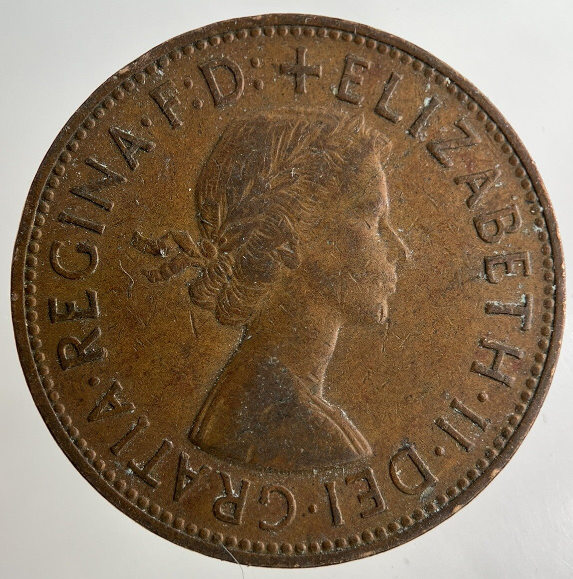 1962 Elizabeth II 2nd One Penny Coin | Fine Collectable Grade