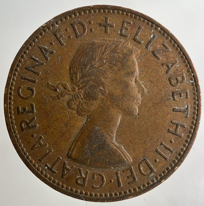 1962 Elizabeth II 2nd One Penny Coin | Fine Collectable Grade