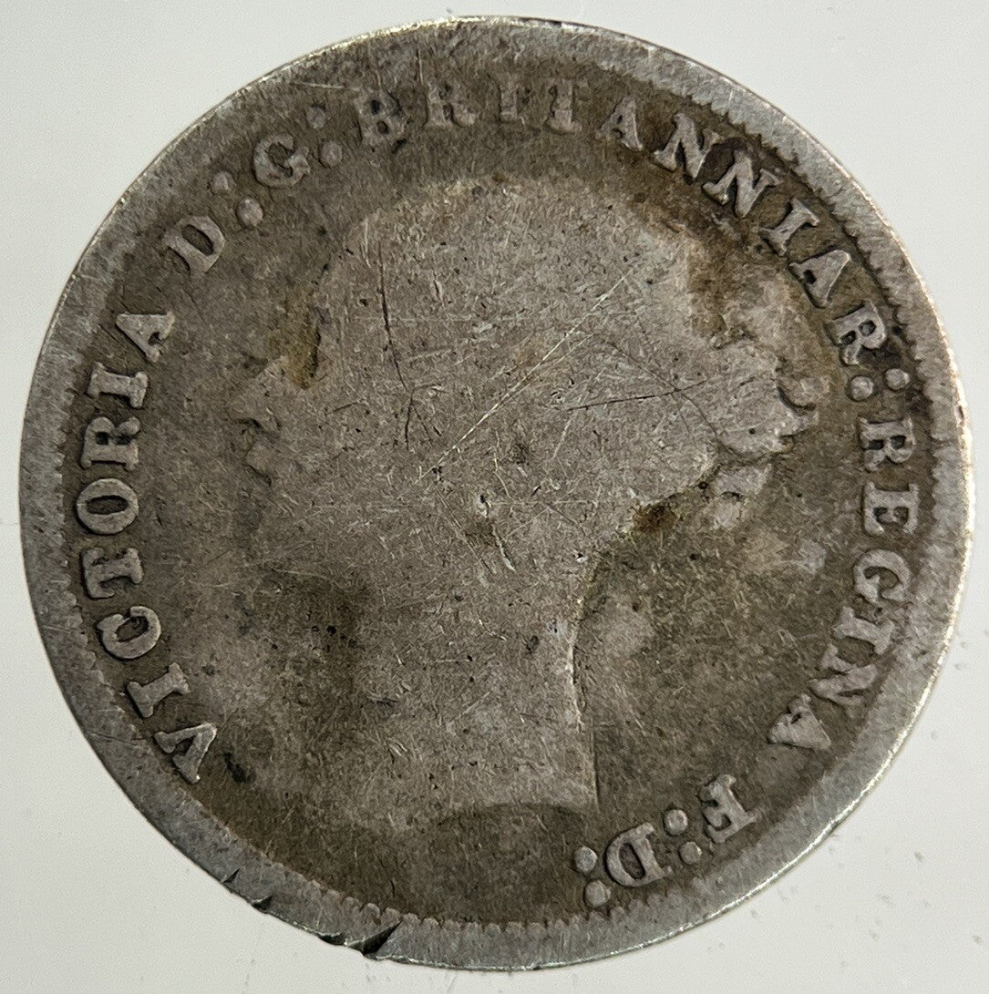1879 Victoria Threepence Silver Coin | Collectable Grade