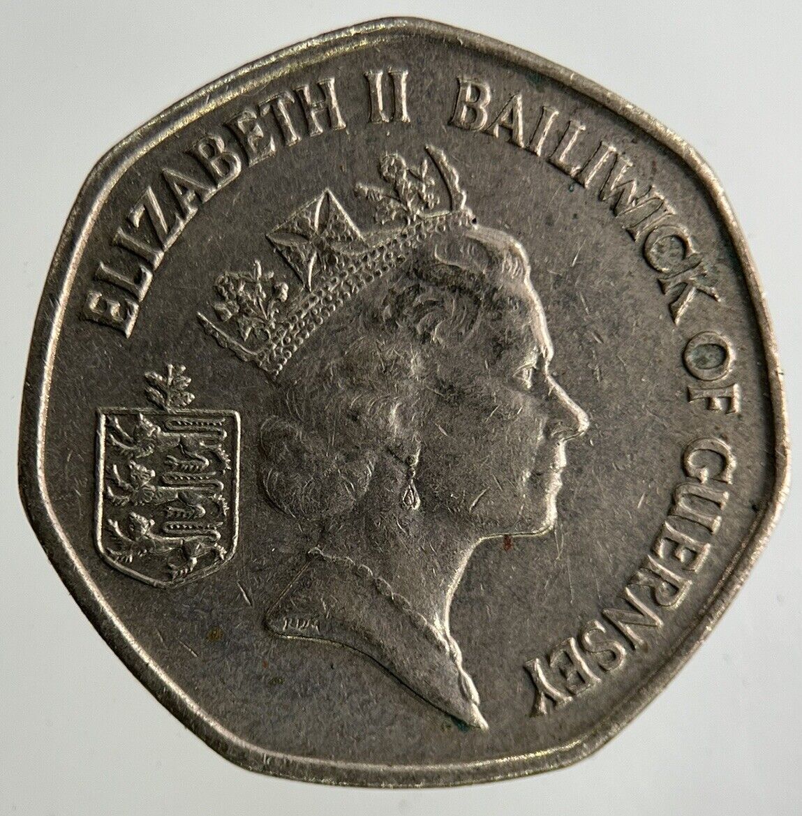 1992 Guernsey 20p Twenty - Pence Coin | Fine Collectable Grade