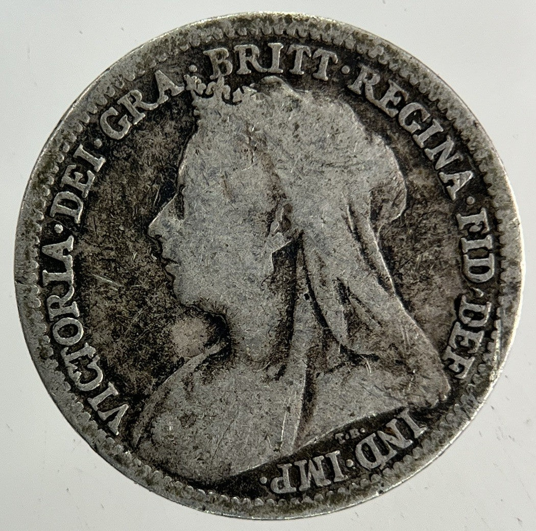 1897 Victoria Threepence Silver Coin | Collectable Grade