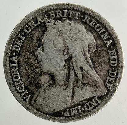 1897 Victoria Threepence Silver Coin | Collectable Grade