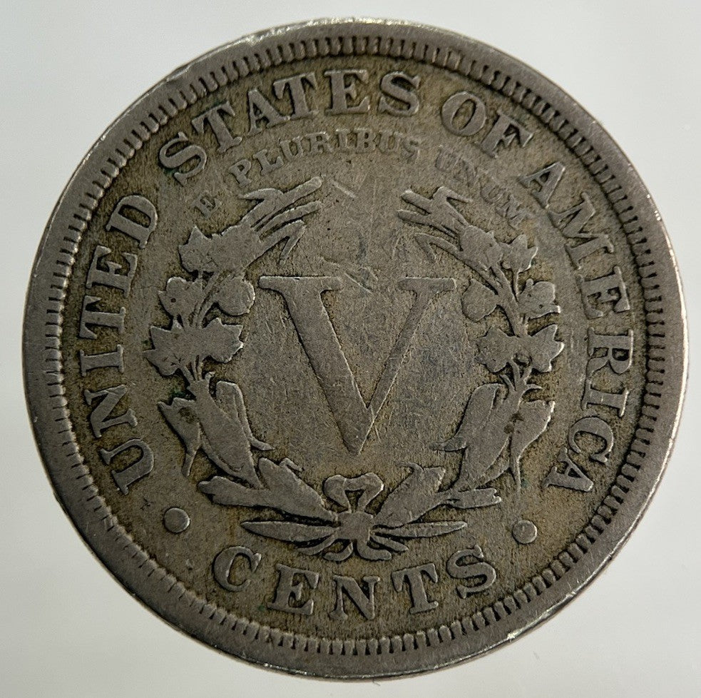 1908 US USA Nickel 5 Cents Coin | Collectable Grade