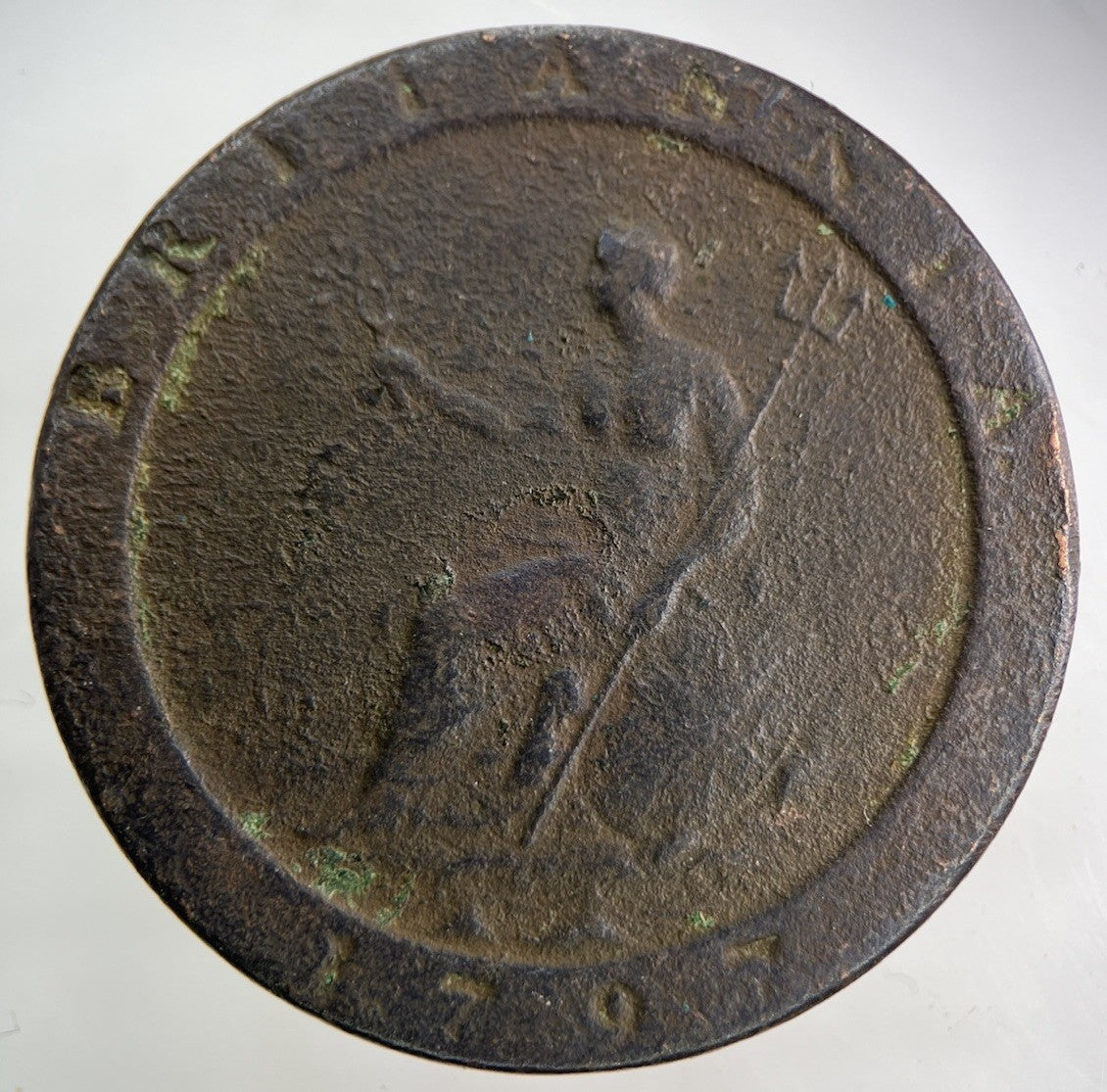 1797 George III 3rd Cartwheel One Penny Coin | Fine Collectable Grade