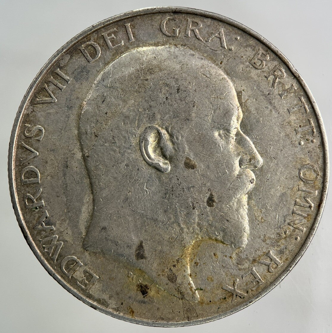 1910 Edward VII Half - Crown Silver Coin | Very High Grade