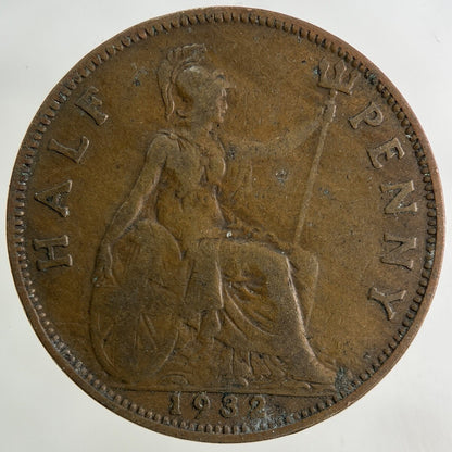 1932 George V Half - Penny Coin | Collectable Grade