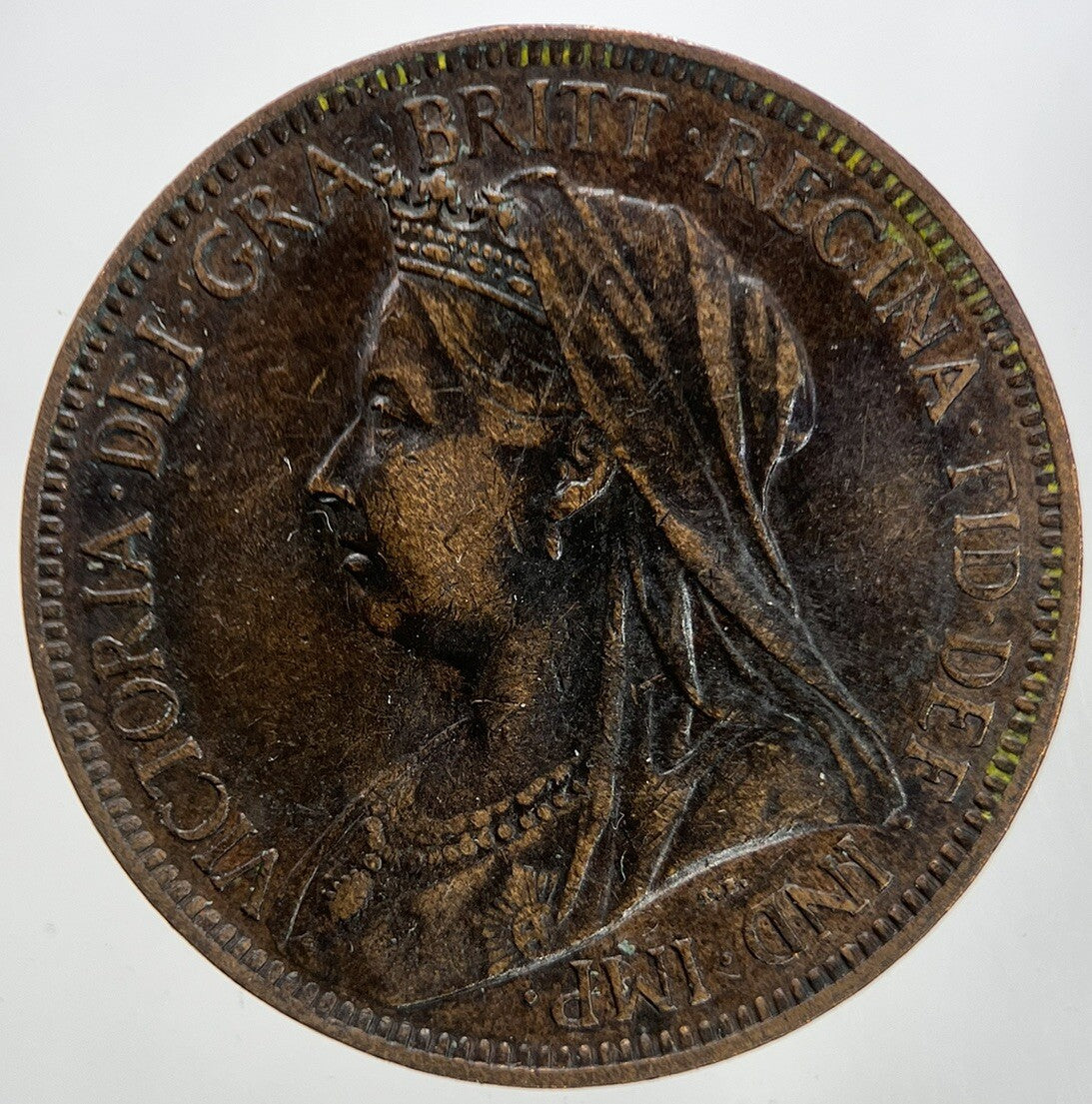 1901 Victoria Half - Penny Coin | Very High Grade