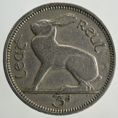 1950 Irish Threepence Coin | Fine Collectable Grade