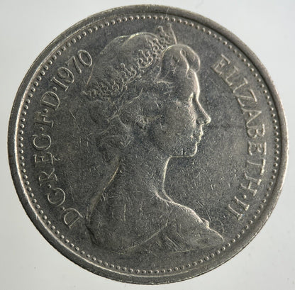 1970 Elizabeth II 2nd 5p Five - Pence Coin | Fine Collectable Grade
