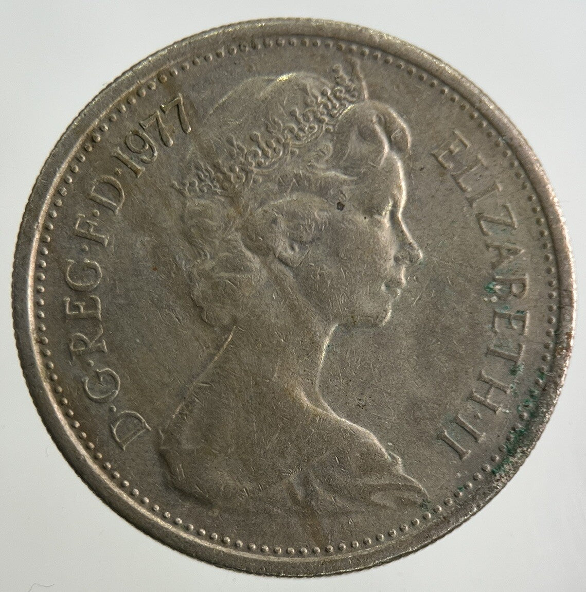 1977 Elizabeth II 2nd 5p Five - Pence Coin | Fine Collectable Grade