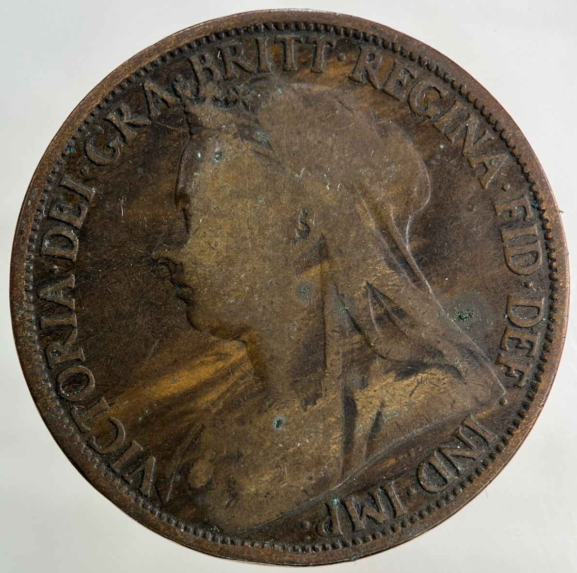 1895 Victoria One Penny Coin | Collectable Grade