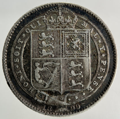 1890 Victoria Shilling Silver Coin | Fine Collectable Grade