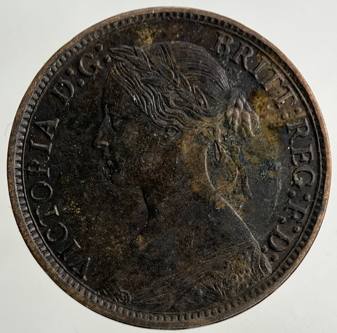 1866 Victoria Farthing Coin | Very High Grade