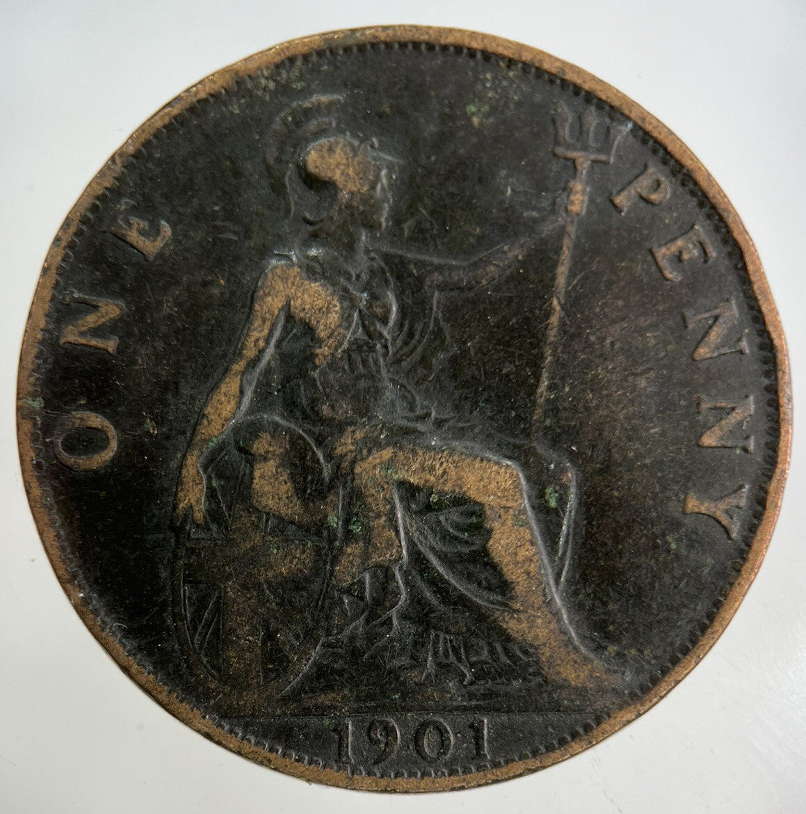 1901 Victoria One Penny Coin | Collectable Grade