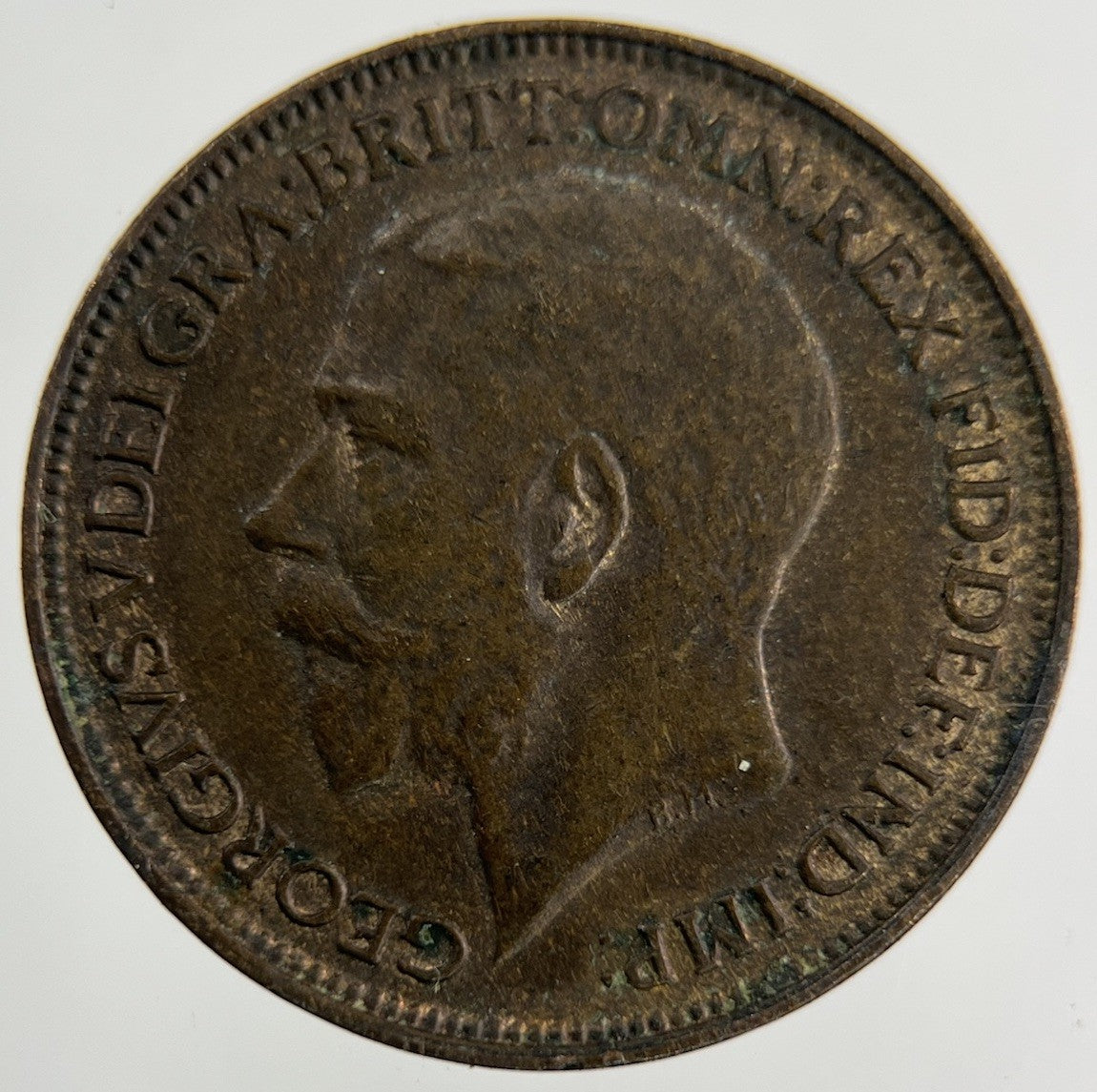 1925 George V Farthing Coin | Fine Collectable Grade