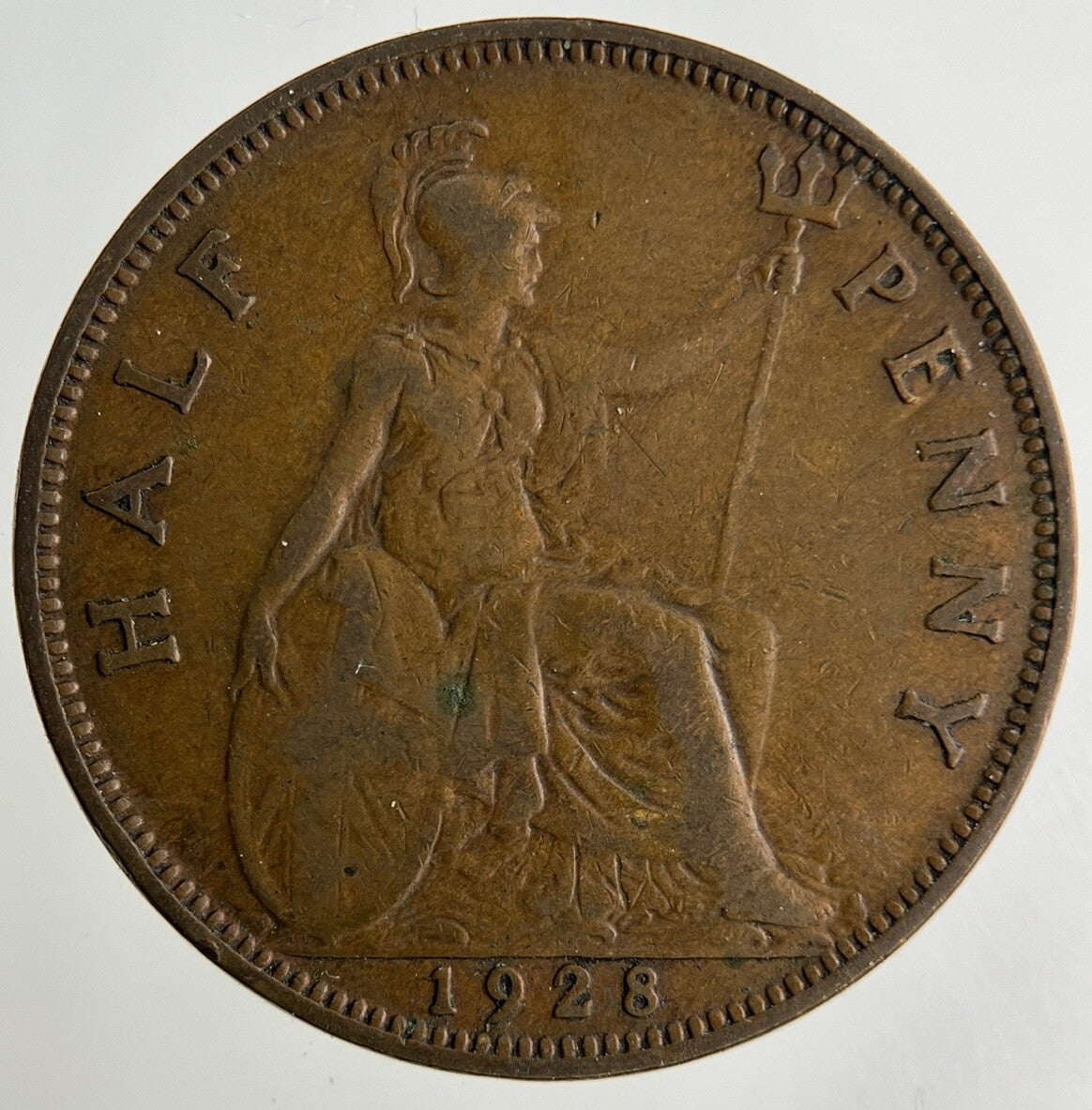 1928 George V Half - Penny Coin | Collectable Grade