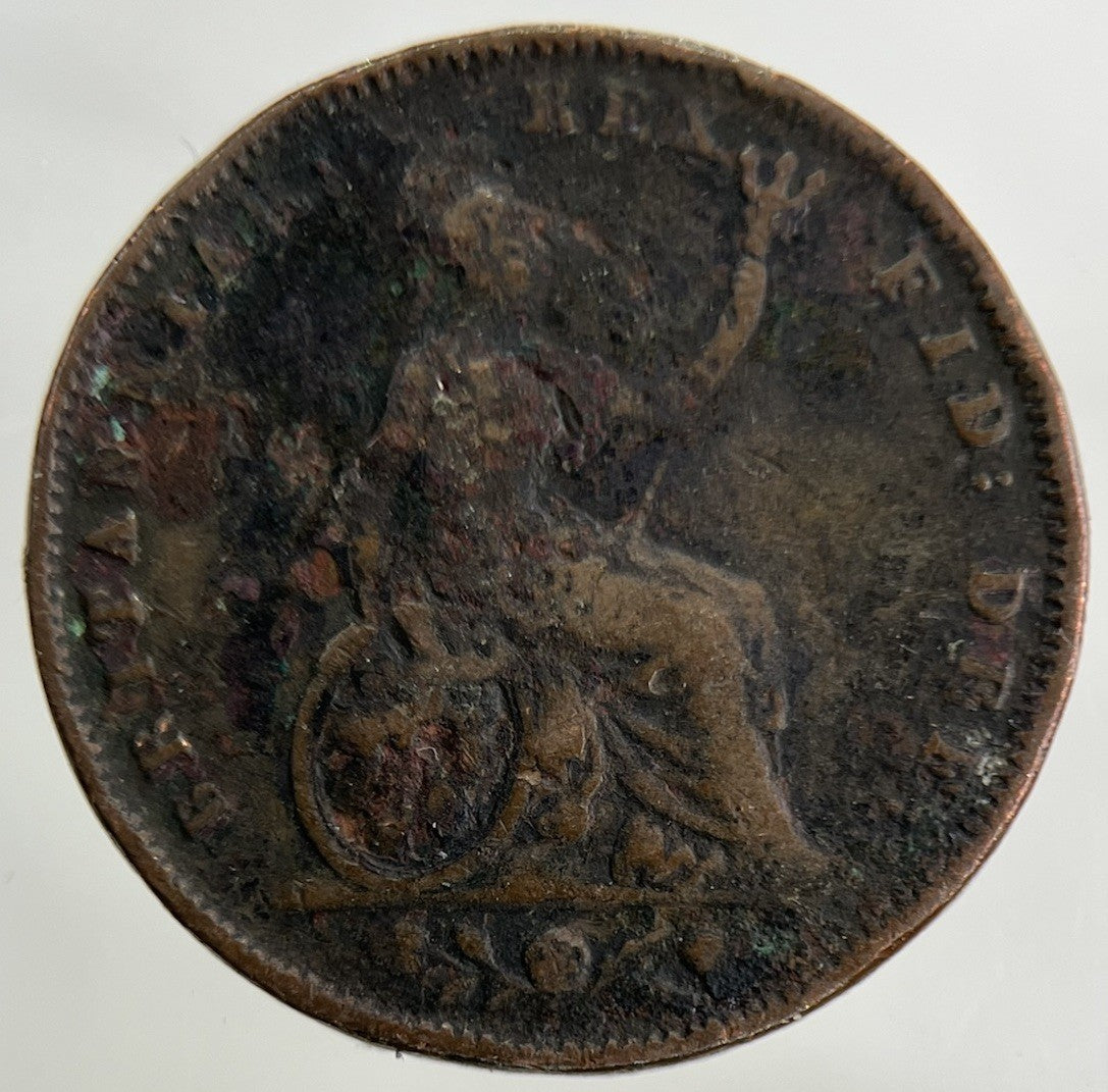 1831 William IV Farthing Coin | Fair Grade