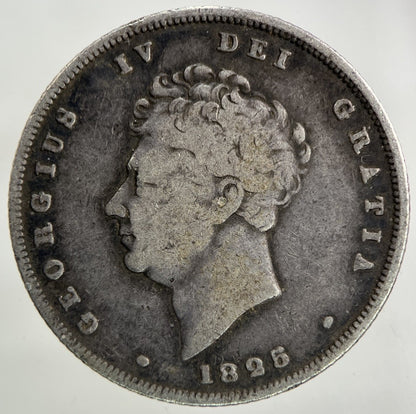 1825 George IV Shilling Silver Coin | Fine Collectable Grade
