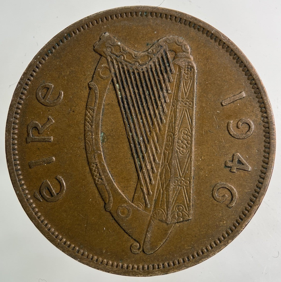 1946 Irish One Penny Coin | Fine Collectable Grade