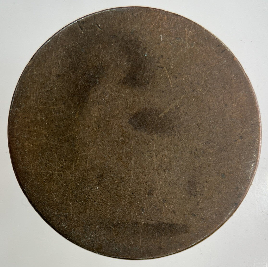 British Victoria One Penny Coin | Worn Grade