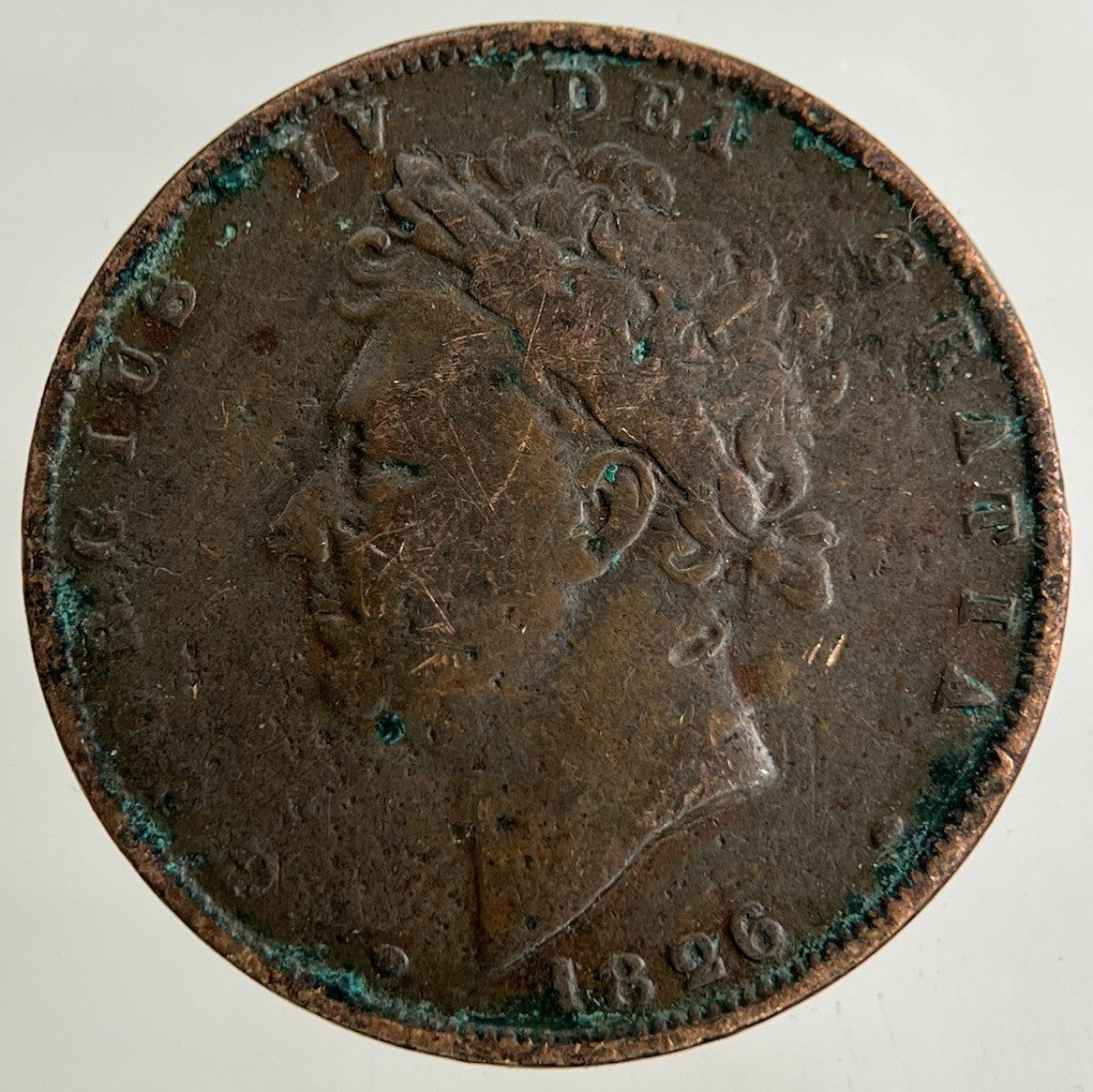 1826 George IV Farthing Coin | Collectable Grade
