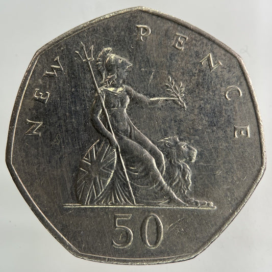 1980 Elizabeth II 2nd 50p Fifty Pence Coin | Fine Collectable Grade