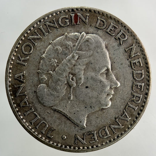 1956 Netherlands 1 Gulden Silver Coin | Fine Collectable Grade
