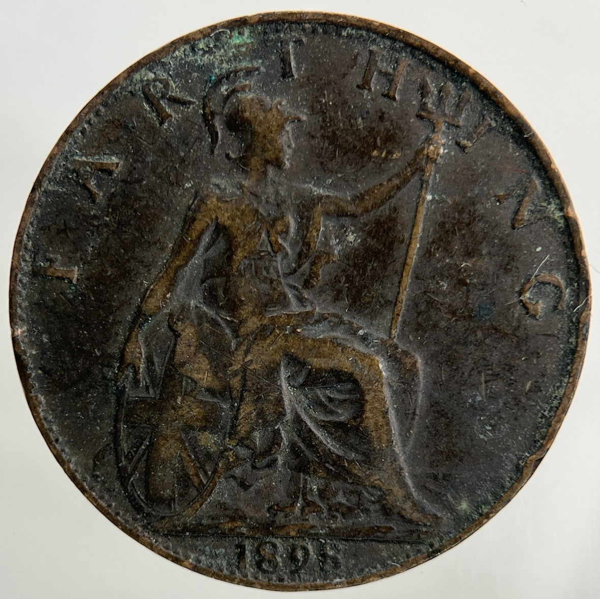 1898 Victoria Farthing Coin | Collectable Grade