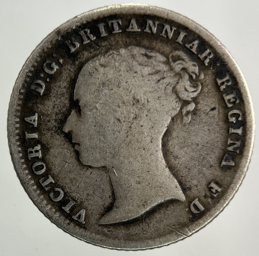 1840 Victoria Groat Four - Pence Silver Coin | Fine Collectable Grade