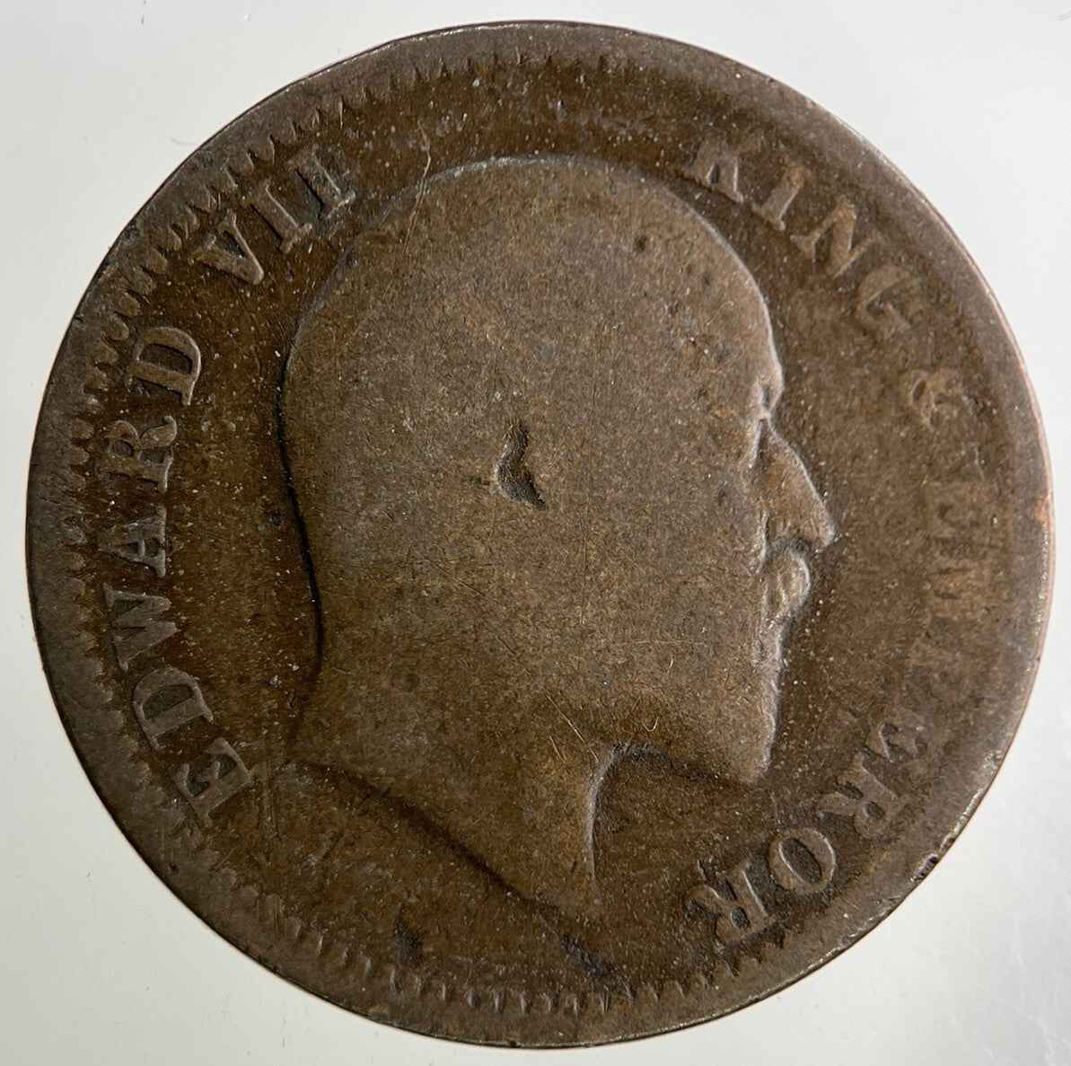 1910 India 1/4 Quarter Anna Coin | Collectable Grade