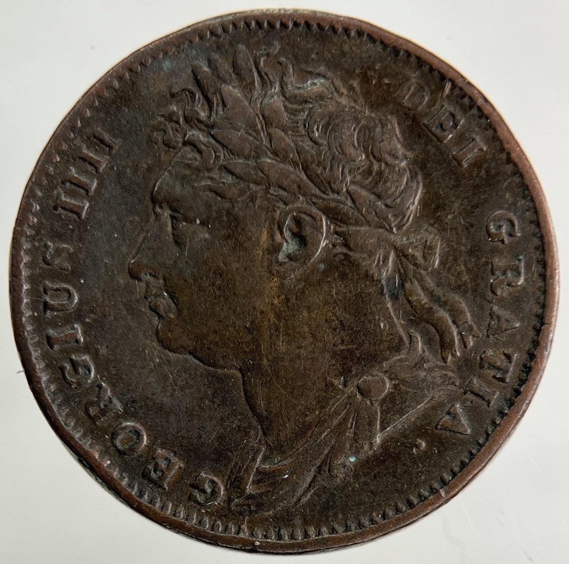 1822 George IV Farthing Coin | Fine Collectable Grade