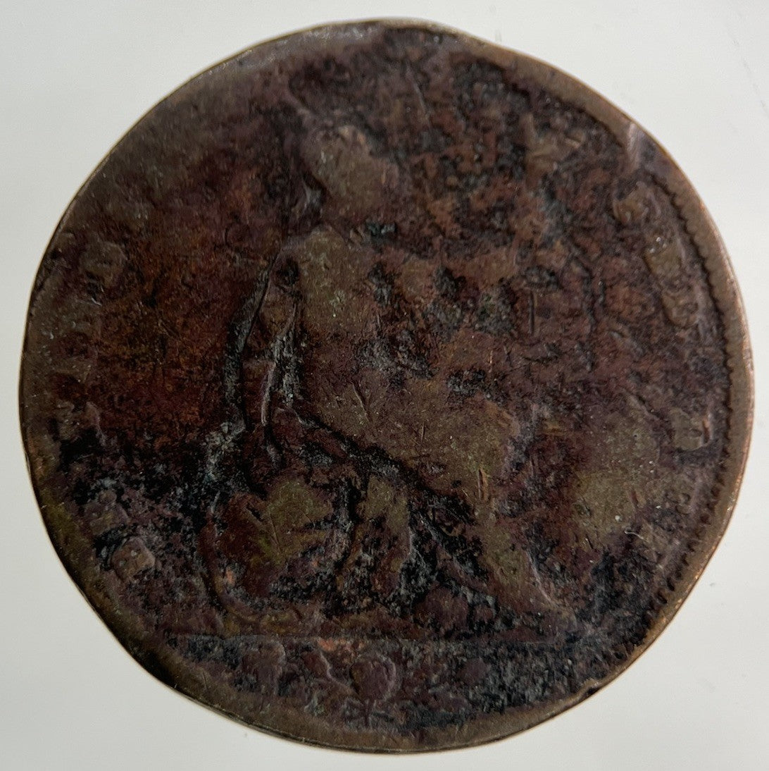 British Victoria Farthing Coin | Worn Grade