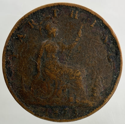 1873 Victoria Farthing Coin | Fair Grade