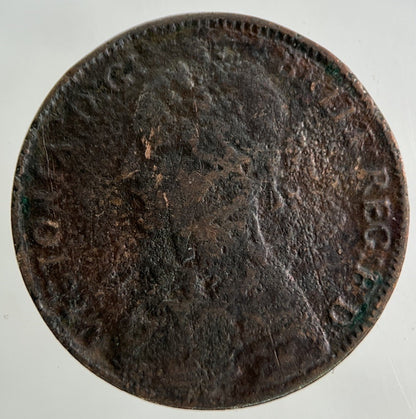 1861 Canada Nova Scotia Half Cent Coin | Fair Grade