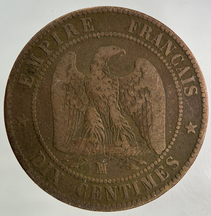 1855 France 10 Centimes Coin | Collectable Grade