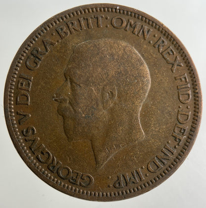 1928 George V Half - Penny Coin | Collectable Grade