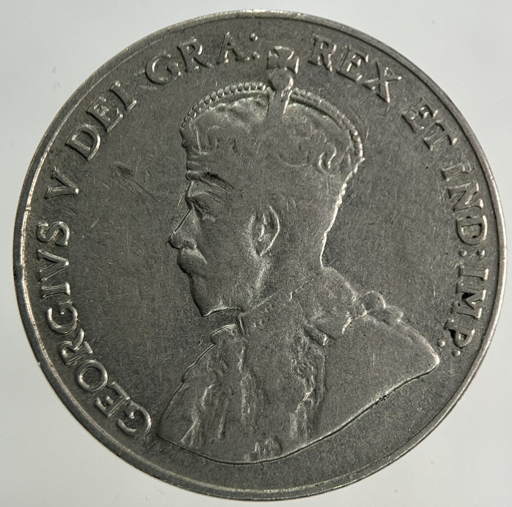 1929 Canada 5 Cents Coin | Fine Collectable Grade