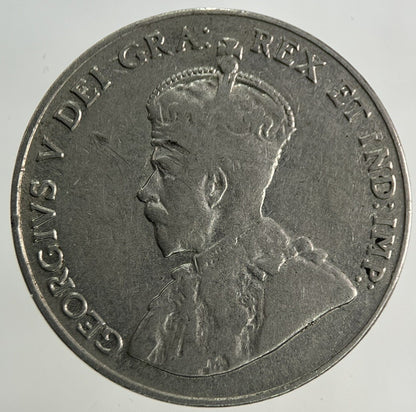 1929 Canada 5 Cents Coin | Fine Collectable Grade