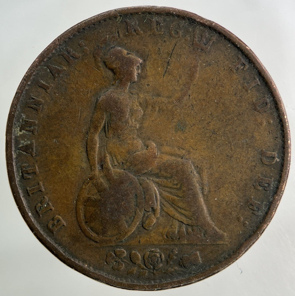 1853 Victoria Half - Penny Coin | Collectable Grade