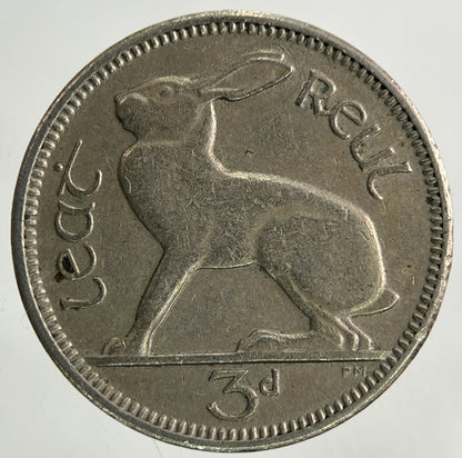 1961 Irish Threepence Coin | Fine Collectable Grade